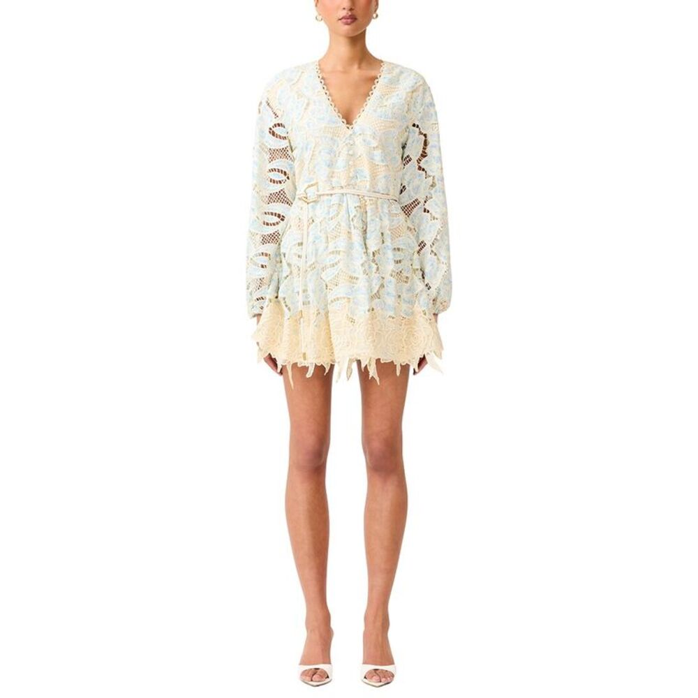 Elliatt Womens Megan Long Sleeve Mini Dress